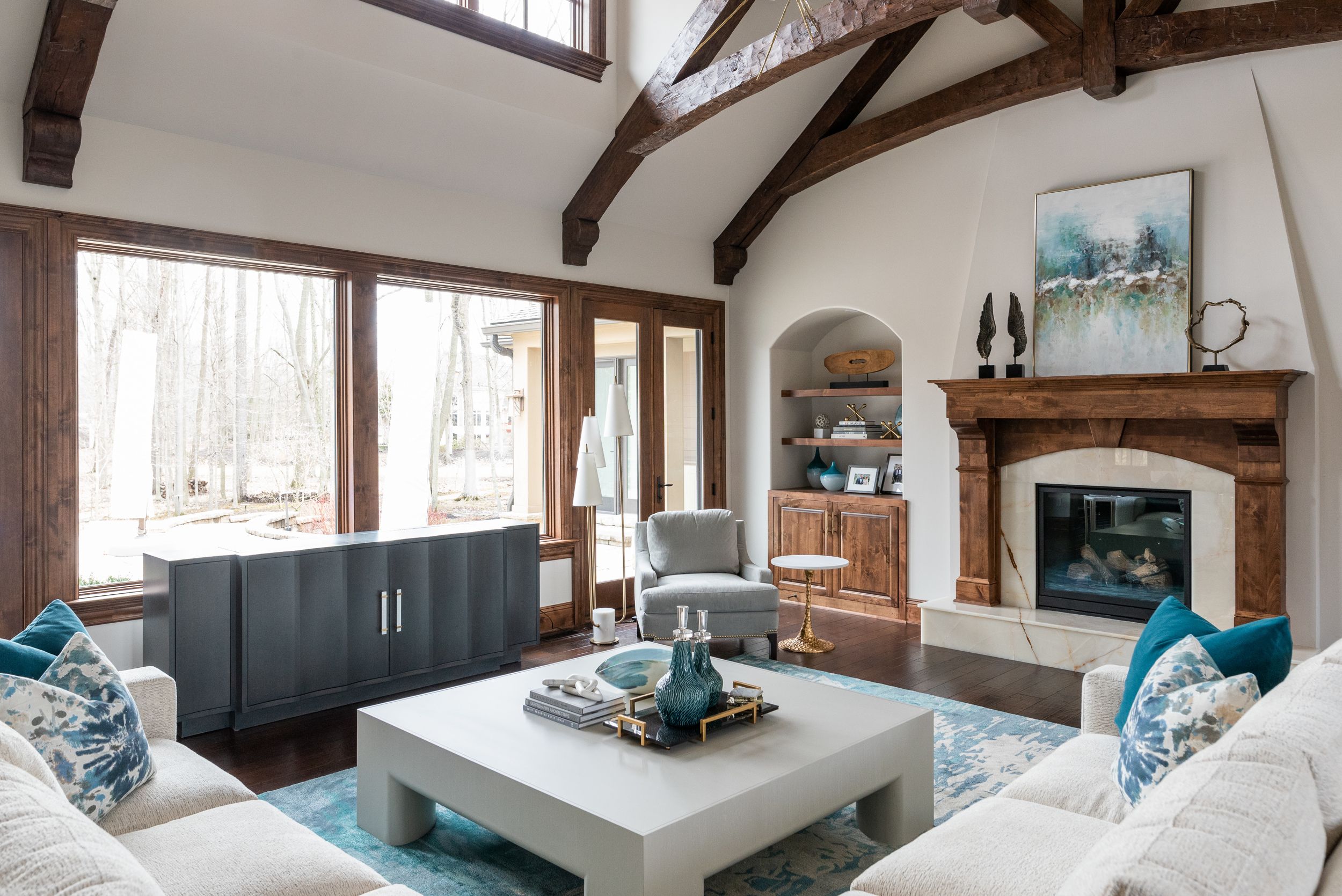 Living Room Renovation | Payne & Tompkins Design - Renovations